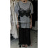Lacey Detail Ladies Oversize T-Shirts